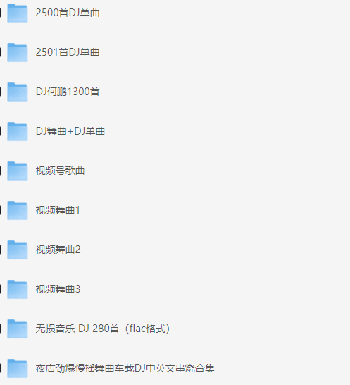 2025车载dj合集 2025车载dj合集