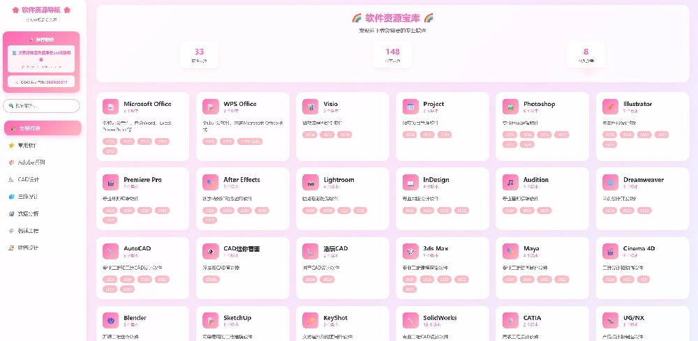 KaiGe软件资源导航站源码 KaiGe软件资源导航站源码